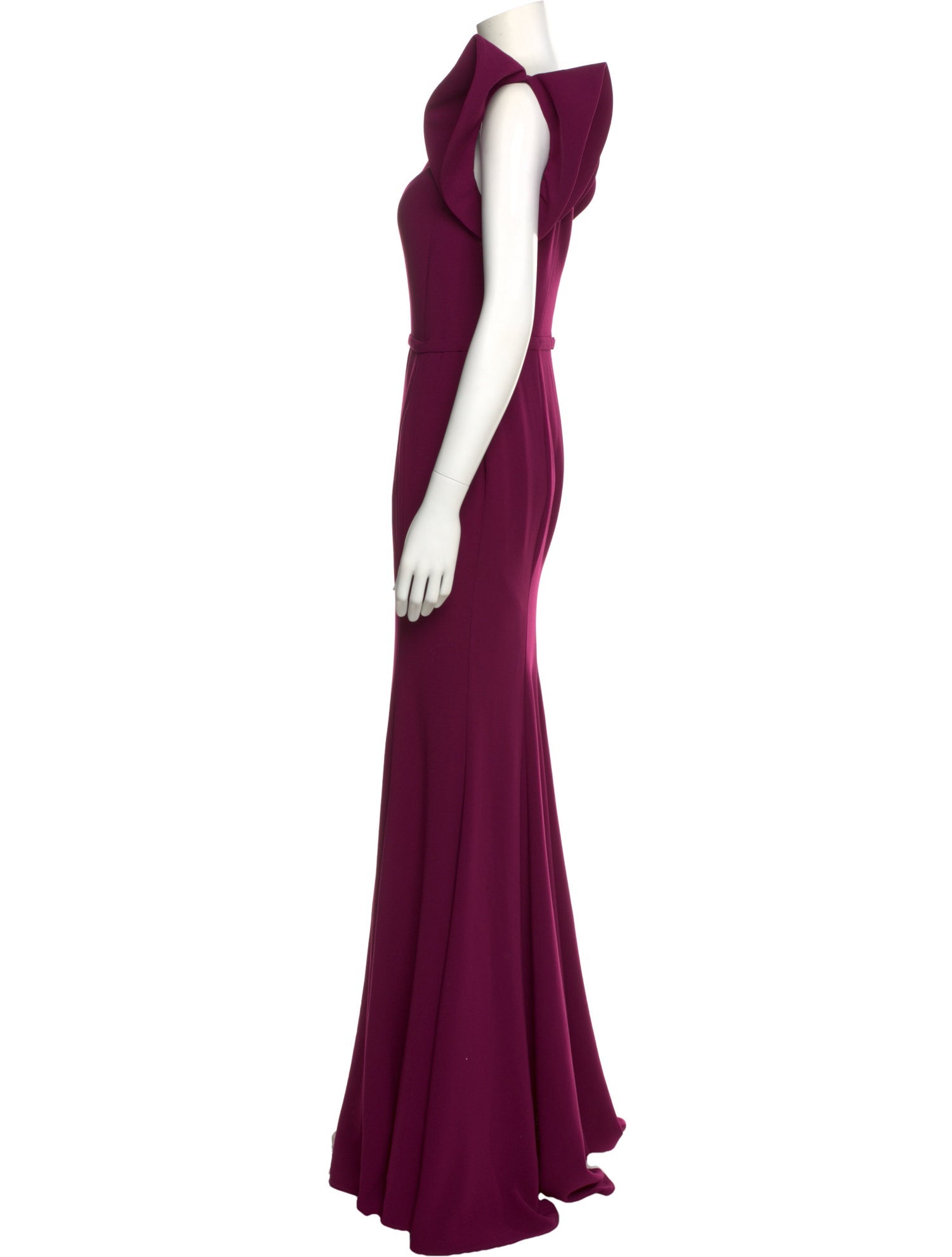 Rene Ruiz V-Neck Long Dress
