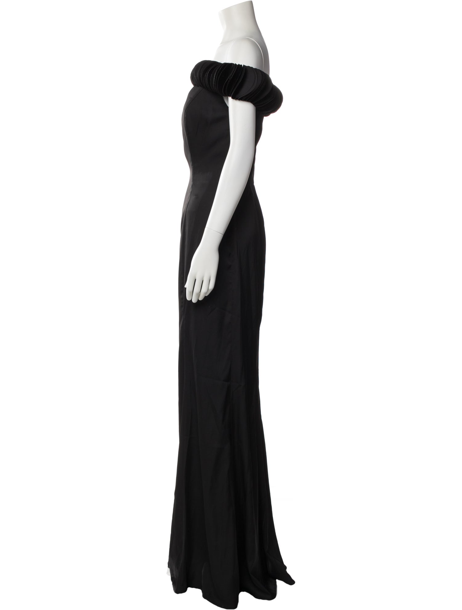 Rene Ruiz Off-The-Shoulder Long Dress w/ Tags