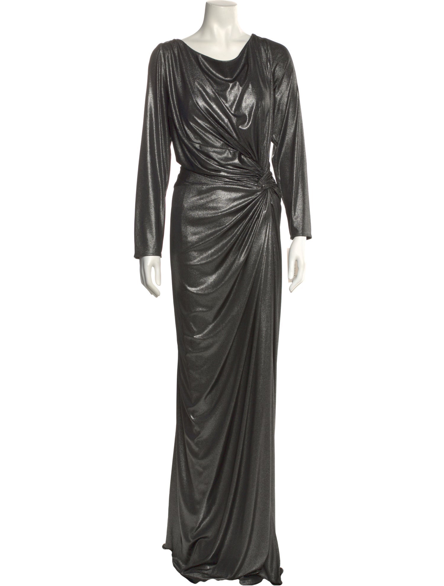 Rene Ruiz Cowl Neck Long Dress w/ Tags