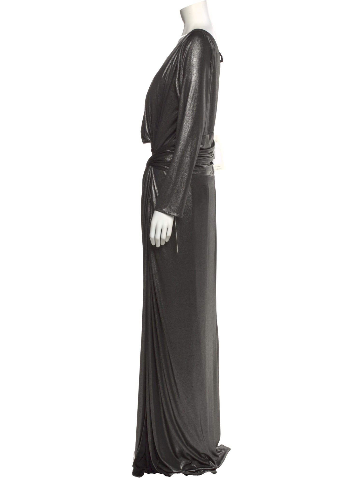 Rene Ruiz Cowl Neck Long Dress w/ Tags