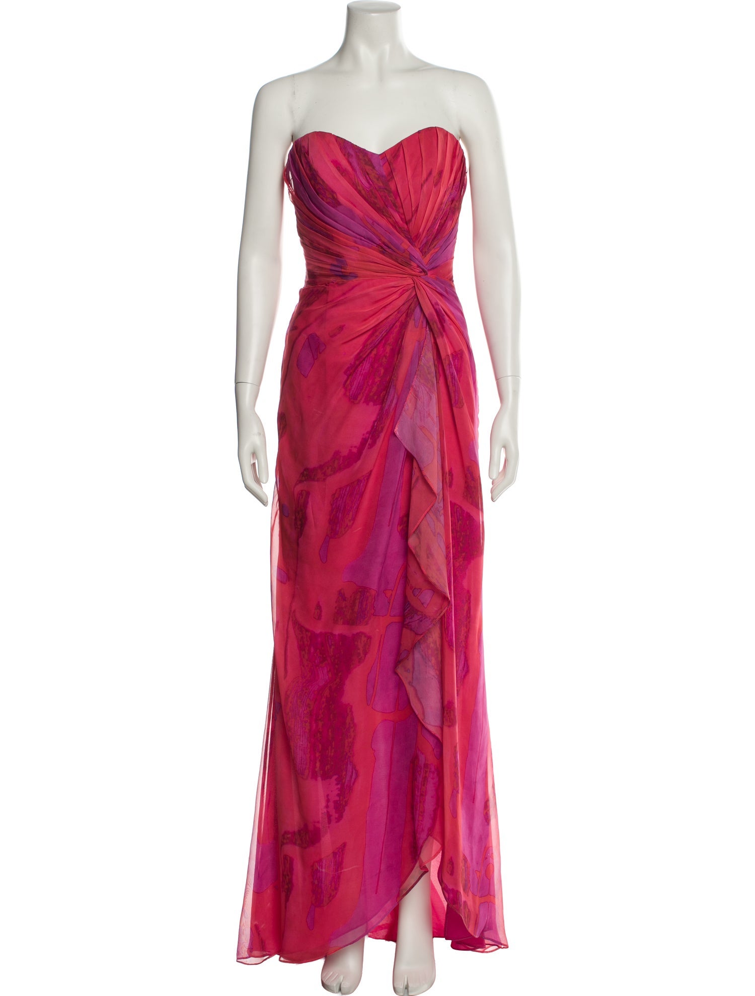 Rene Ruiz Strapless Long Dress