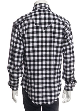 Rockmount Ranch Wear Plaid Print Long Sleeve Shirt