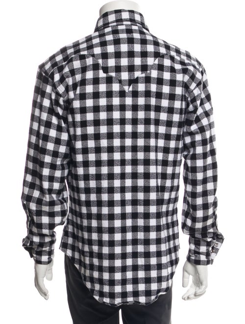 Rockmount Ranch Wear Plaid Print Long Sleeve Shirt