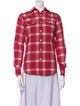 Rockmount Ranch Wear Plaid Print Long Sleeve Button-Up Top