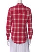 Rockmount Ranch Wear Plaid Print Long Sleeve Button-Up Top