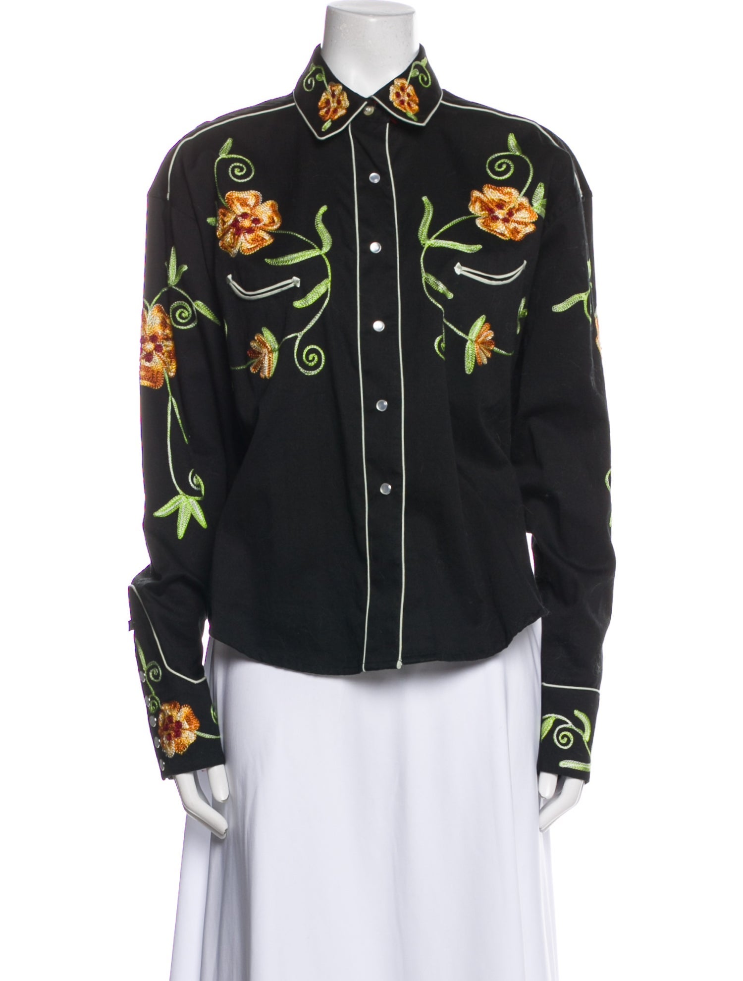 Rockmount Ranch Wear Floral Print Bomber Jacket