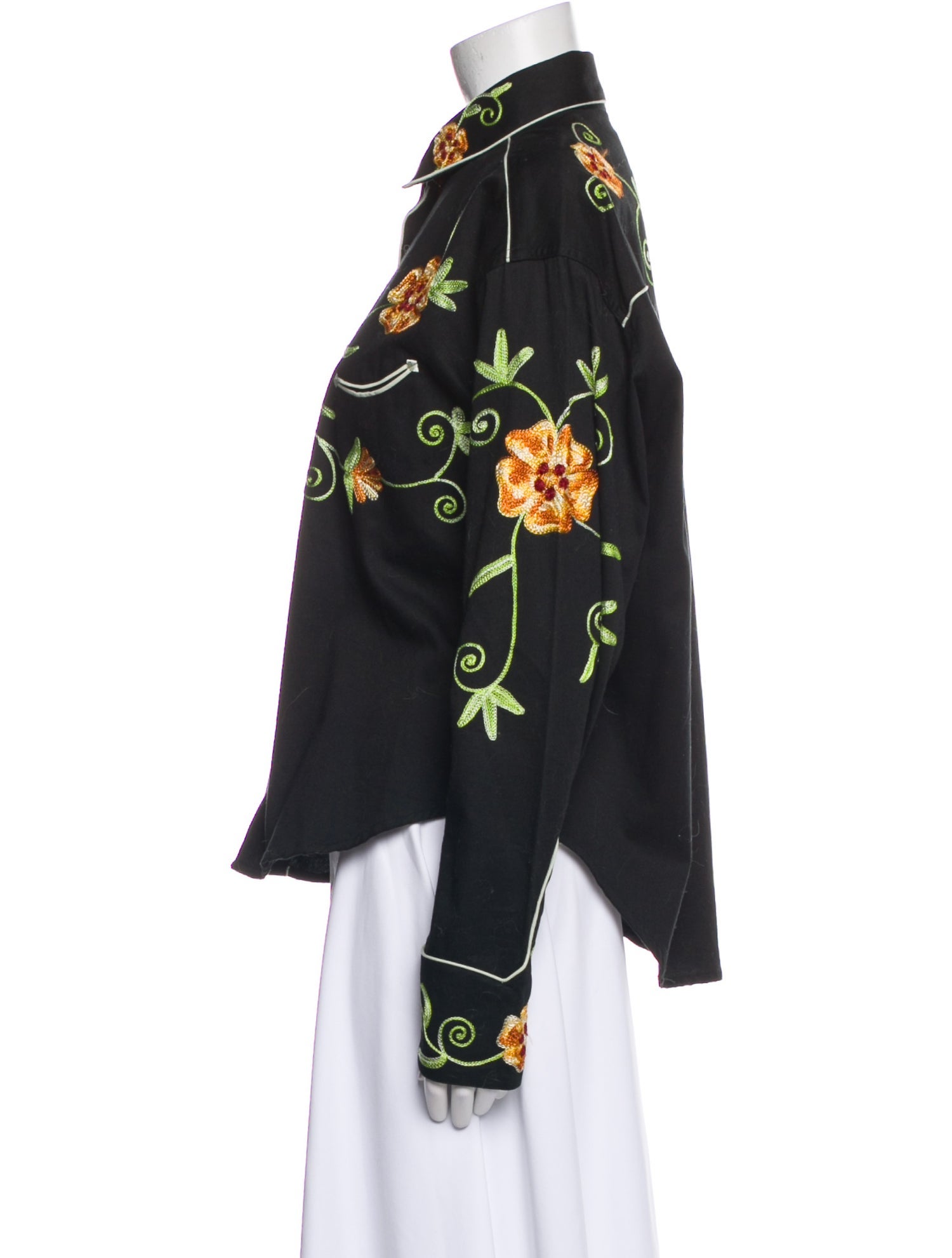 Rockmount Ranch Wear Floral Print Bomber Jacket