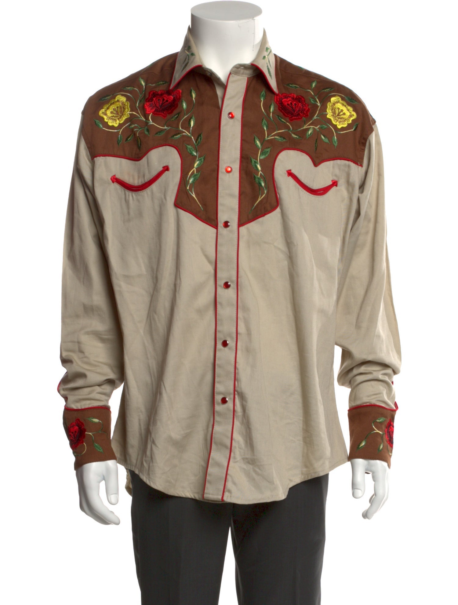 Rockmount Ranch Wear Graphic Print Long Sleeve Shirt