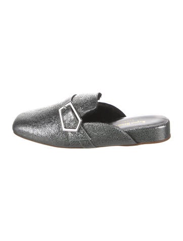 Rupert Sanderson Flats Leather Mules IT 39 | 7