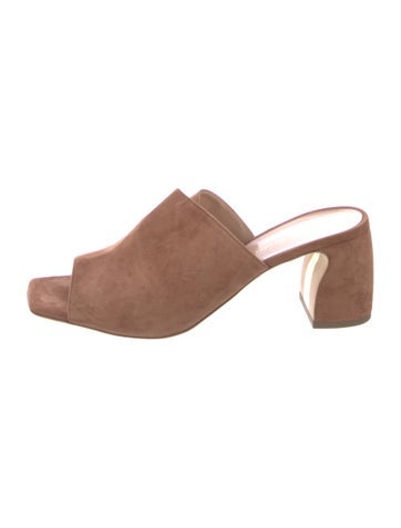 Rupert Sanderson Sandals Suede Slides Us11, It41 | 11