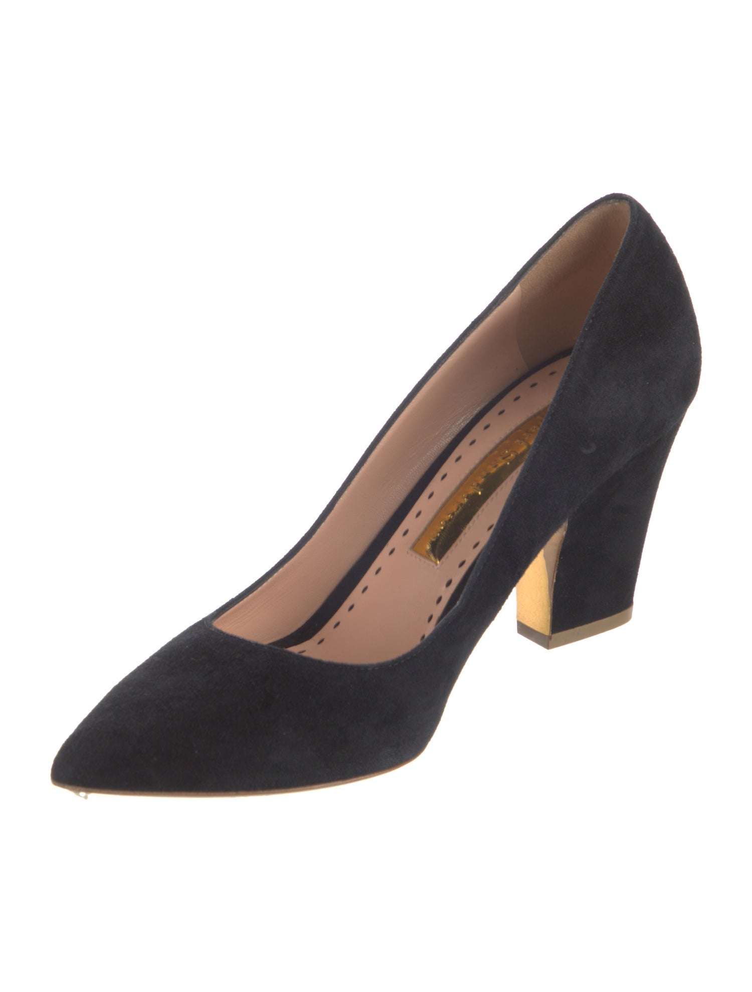 Rupert Sanderson Suede Pumps