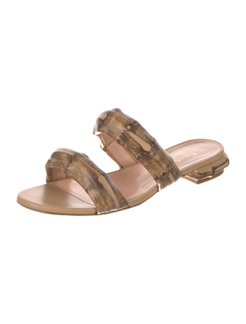 Rupert Sanderson Leather Slides