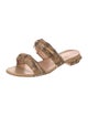 Rupert Sanderson Leather Slides