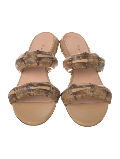 Rupert Sanderson Leather Slides