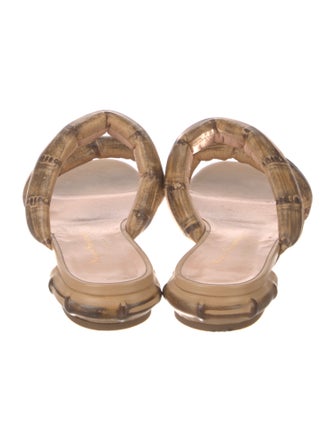 Rupert Sanderson Leather Slides