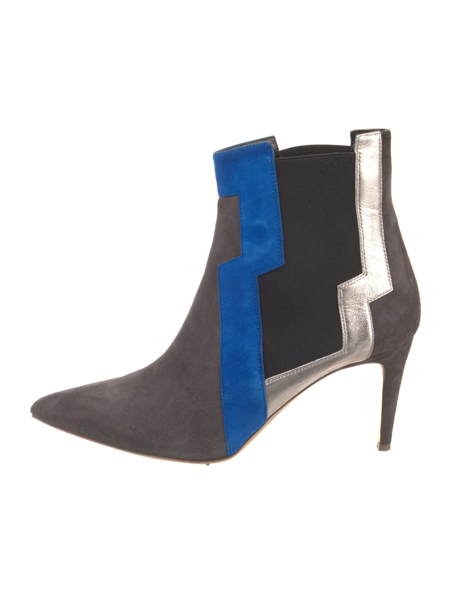 Rupert Sanderson Suede Printed Chelsea Boots