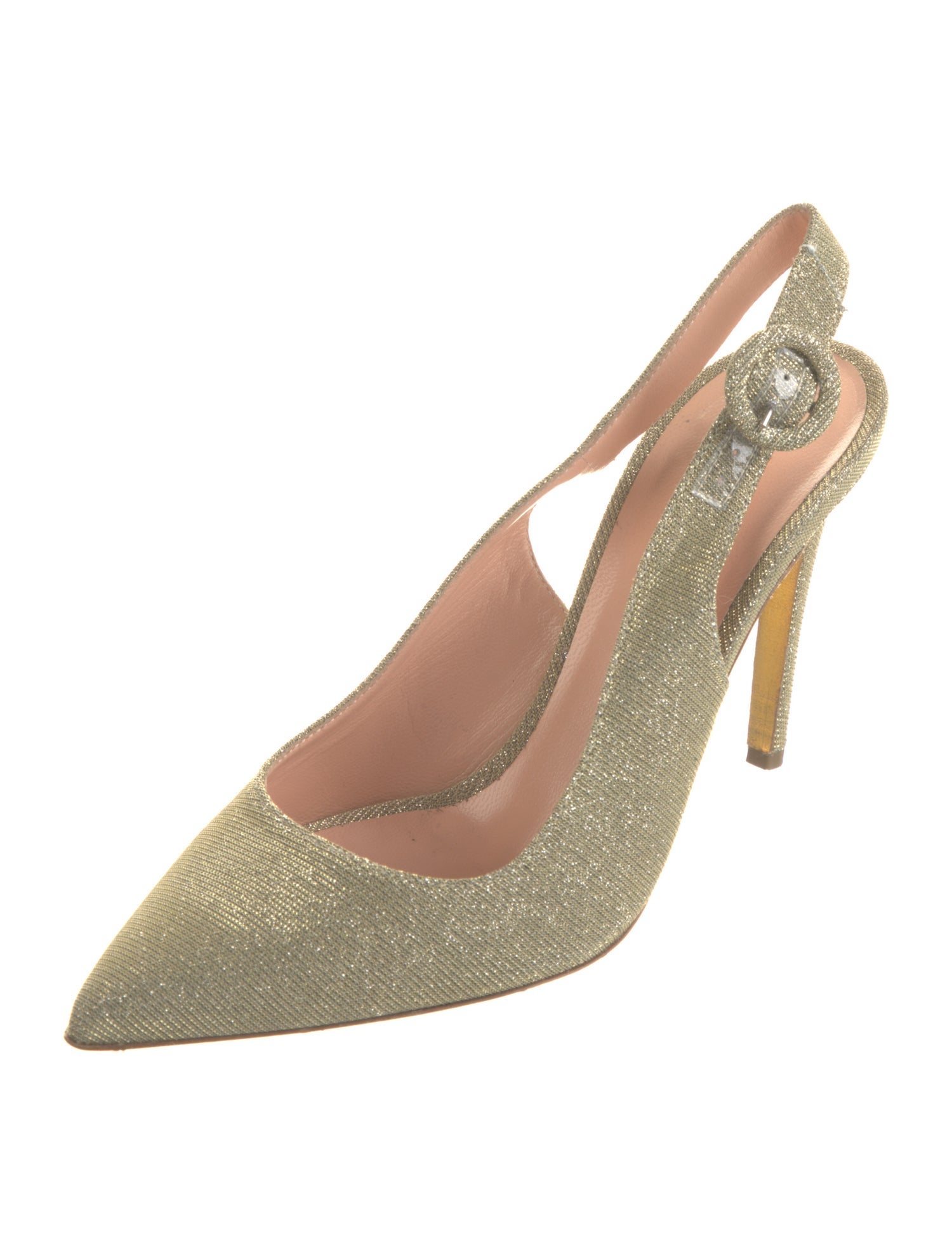 Rupert Sanderson Glitter Slingback Pumps