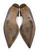 Rupert Sanderson Leather Animal Print D'Orsay Flats