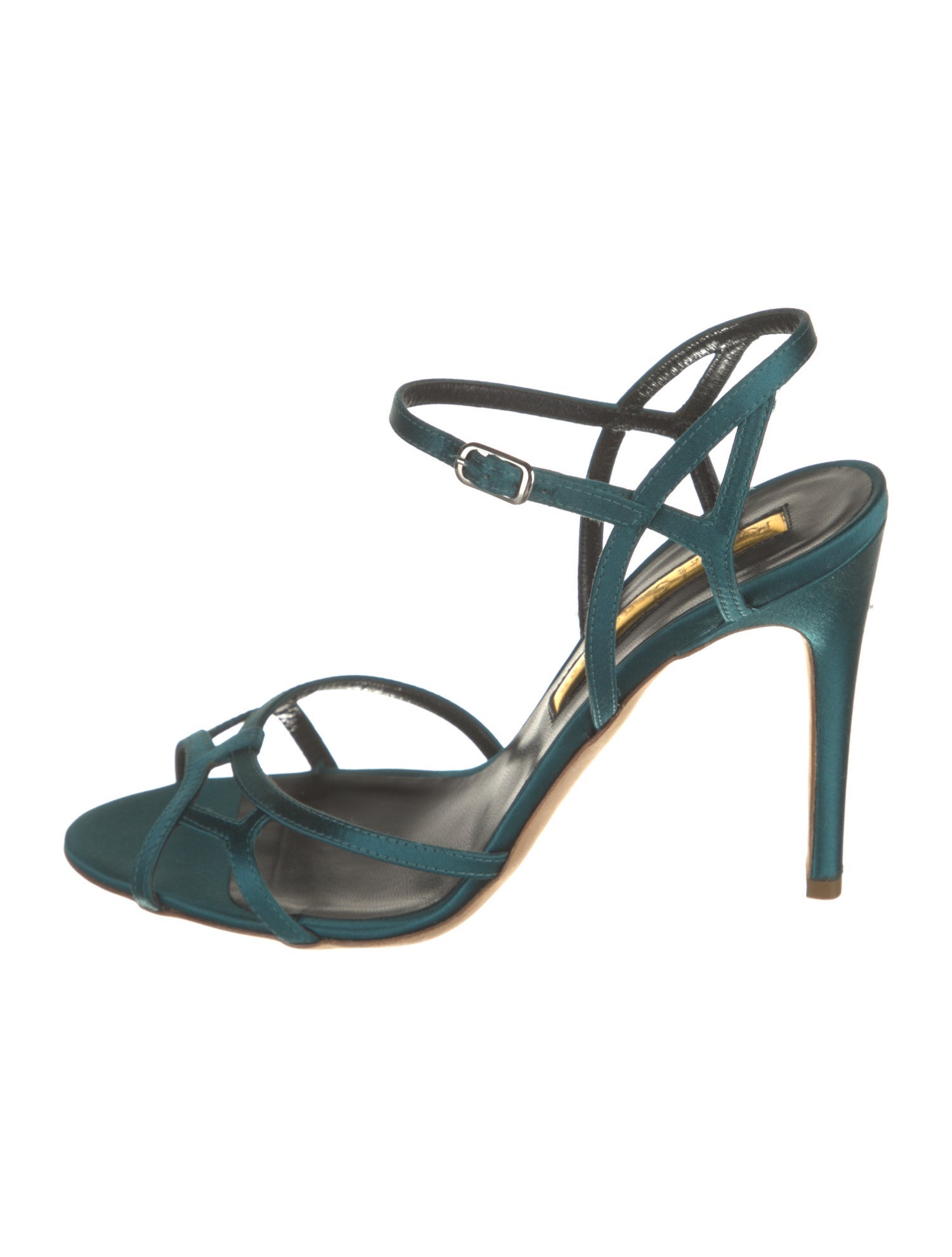 Rupert Sanderson Satin Sandals