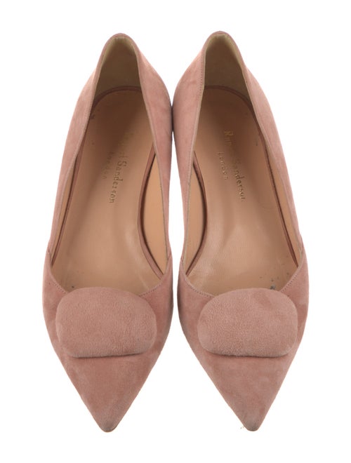 Rupert Sanderson Suede Flats