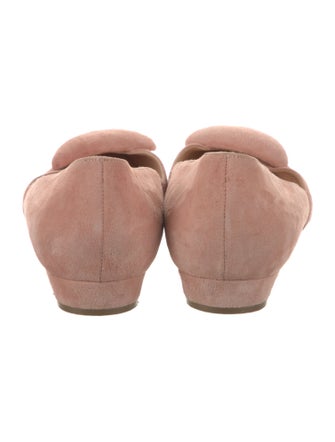 Rupert Sanderson Suede Flats