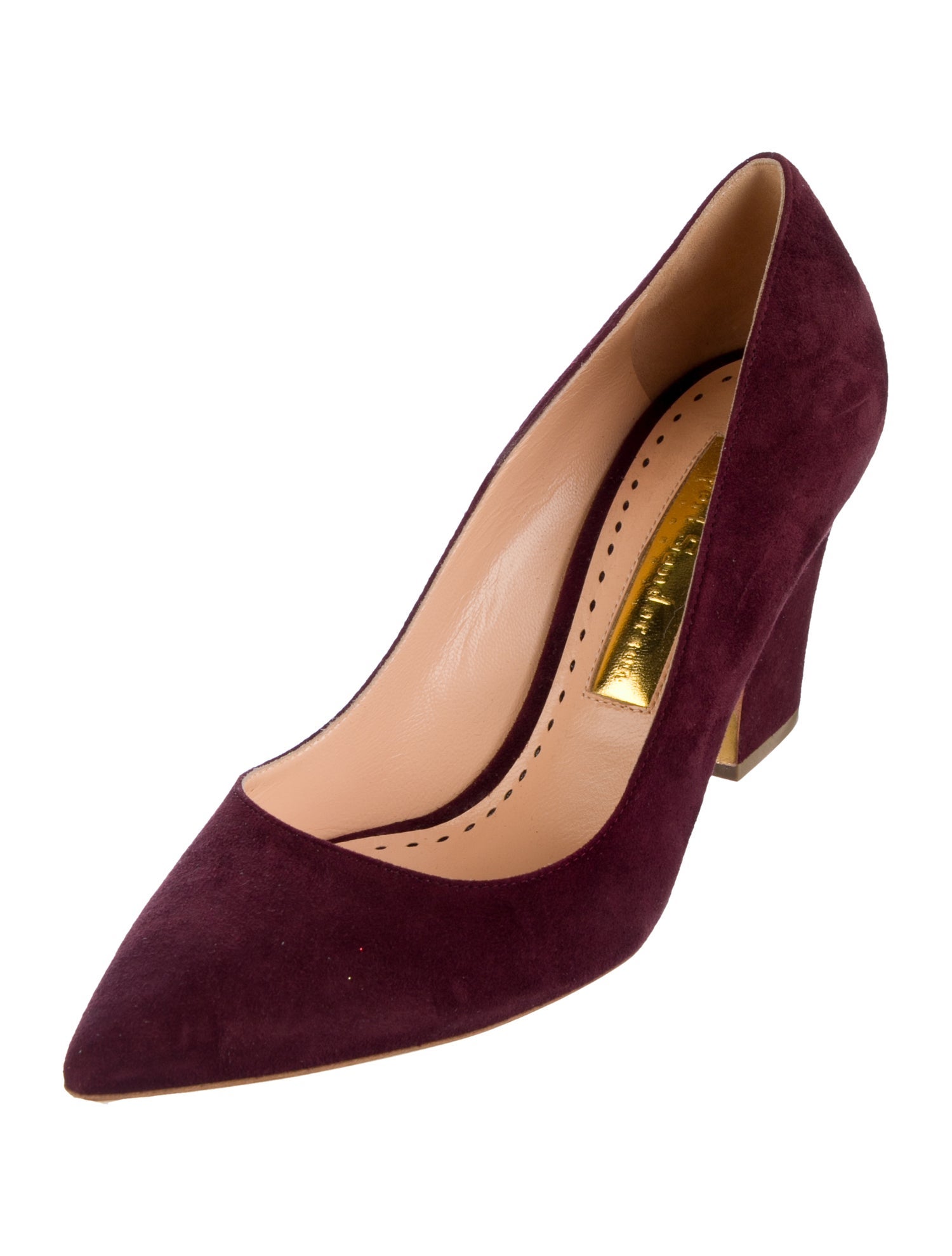 Rupert Sanderson Suede Pumps