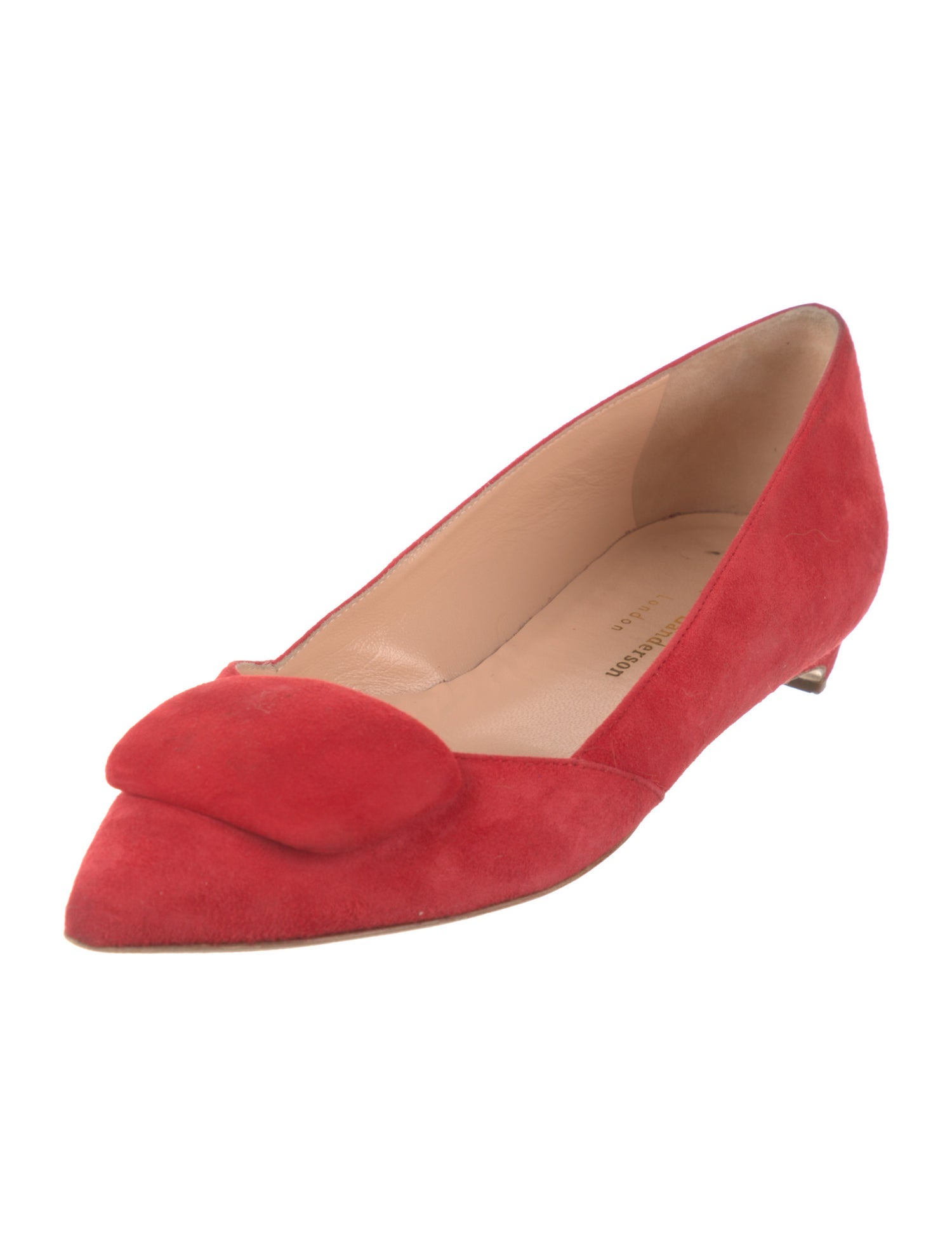 Rupert Sanderson Suede Pumps