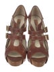 Rupert Sanderson Leather T-Strap Pumps