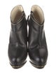 Rupert Sanderson Leather Beaded Accents Boots