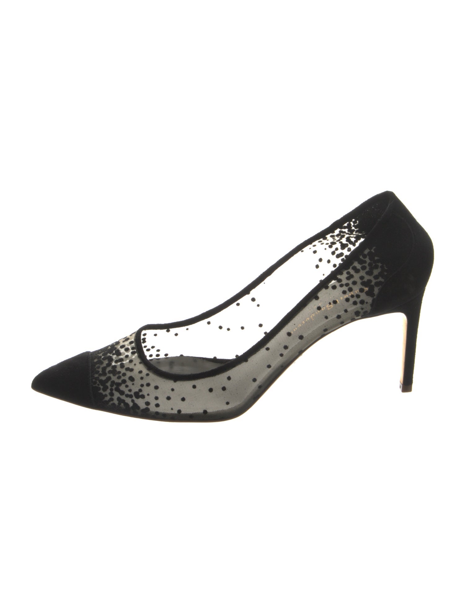 Rupert Sanderson Mesh Mesh Accents Pumps