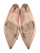 Rupert Sanderson Suede Leather Trim Embellishment Flats