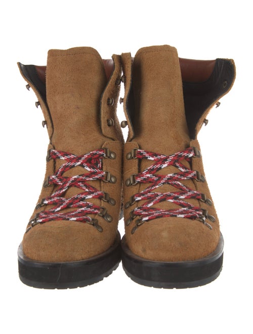 Rupert Sanderson Suede Combat Boots