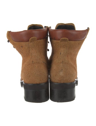 Rupert Sanderson Suede Combat Boots