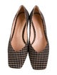 Rupert Sanderson Velvet Printed Ballet Flats