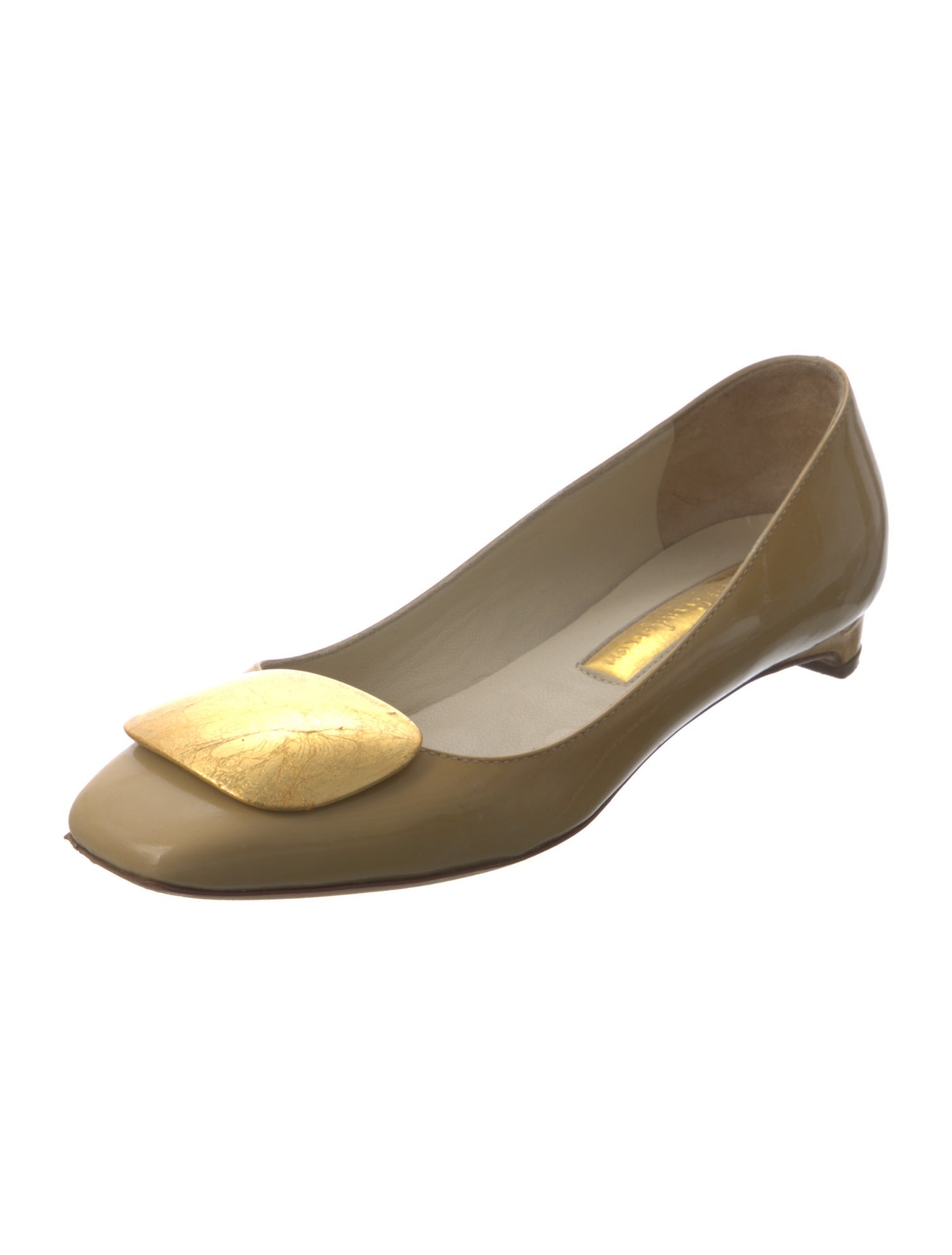 Rupert Sanderson Patent Leather Flats