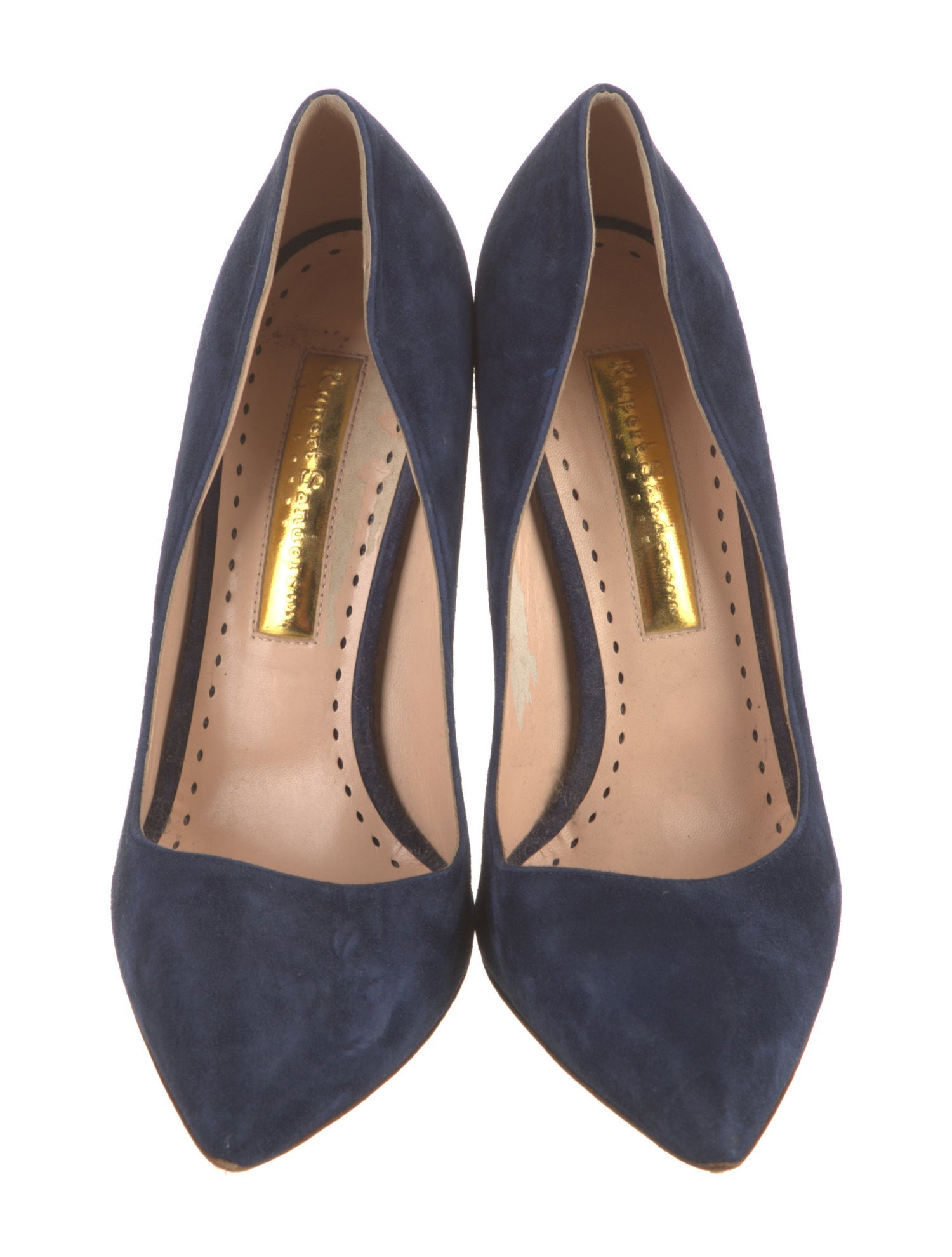 Rupert Sanderson Suede Pumps