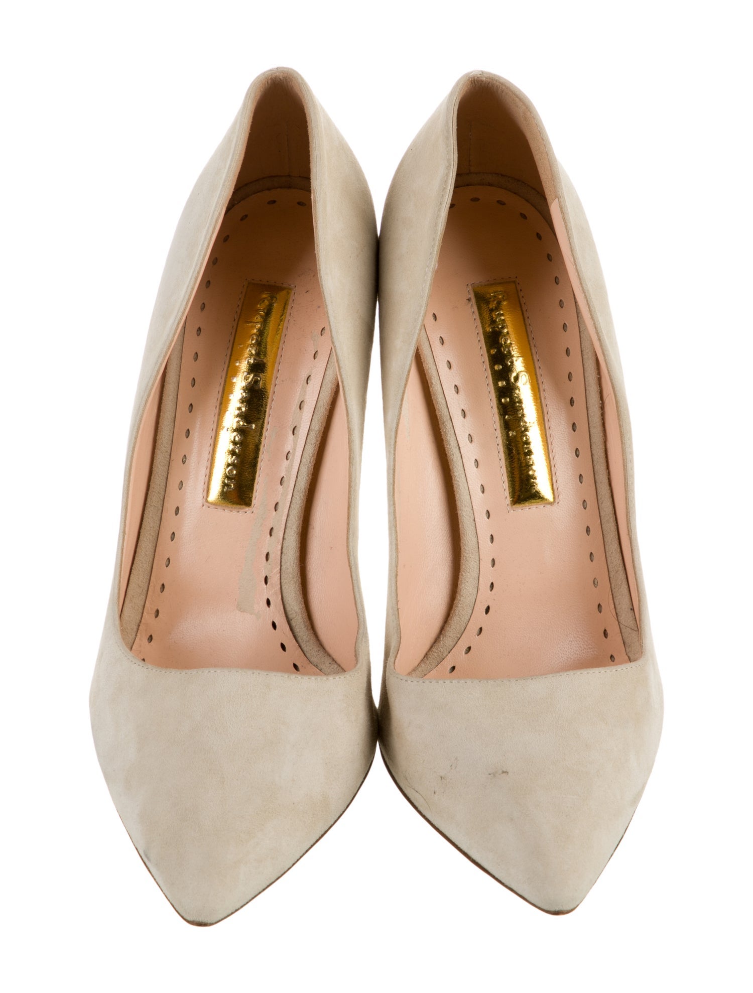Rupert Sanderson Suede Pumps