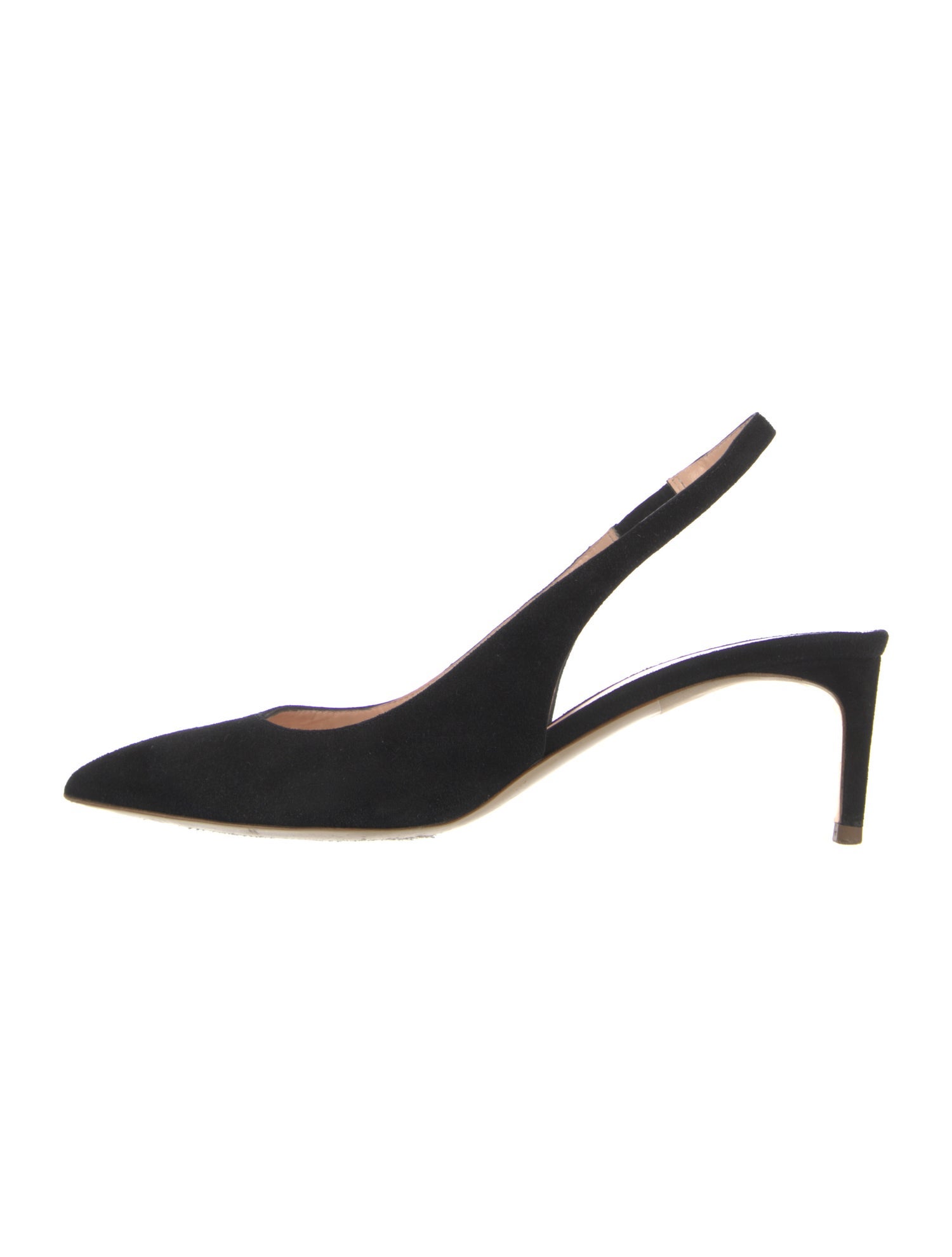 Rupert Sanderson Suede Slingback Pumps