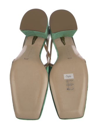 Rupert Sanderson Velvet Slingback Pumps