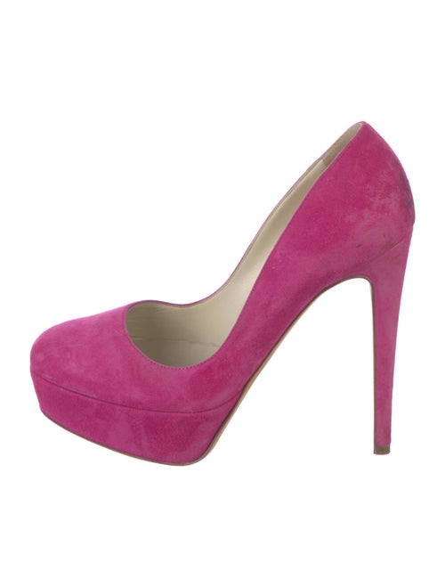 Rupert Sanderson Suede Pumps