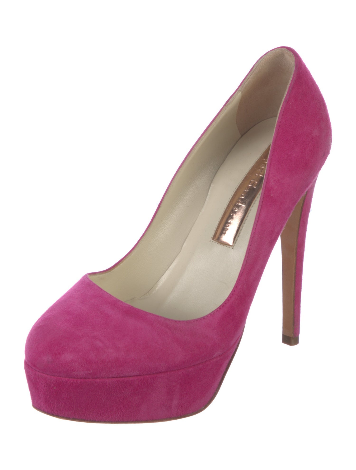 Rupert Sanderson Suede Pumps