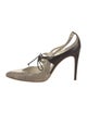 Rupert Sanderson Leather T-Strap Pumps