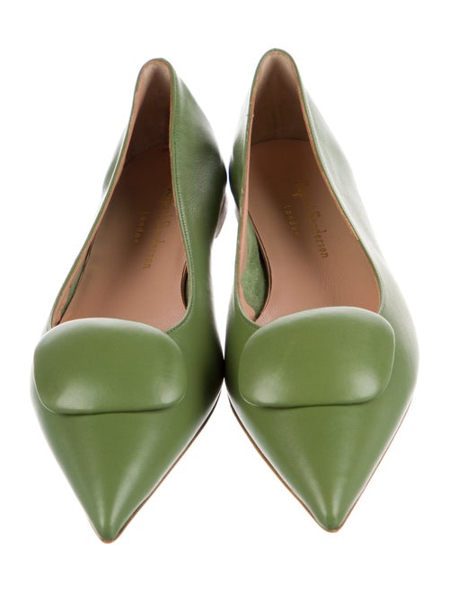 Rupert Sanderson Leather Ballet Flats