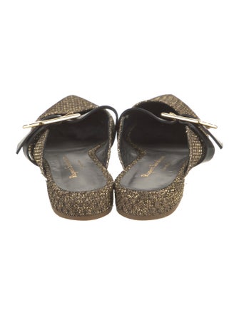 Rupert Sanderson Glitter Accents Mules