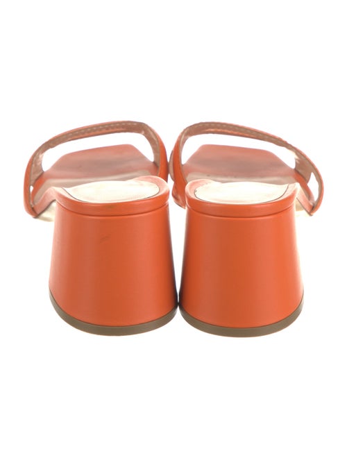 Rupert Sanderson Leather Slides