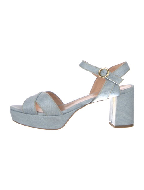 Rupert Sanderson Denim Sandals