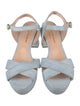 Rupert Sanderson Denim Sandals