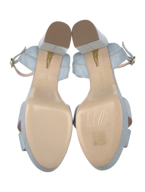 Rupert Sanderson Denim Sandals