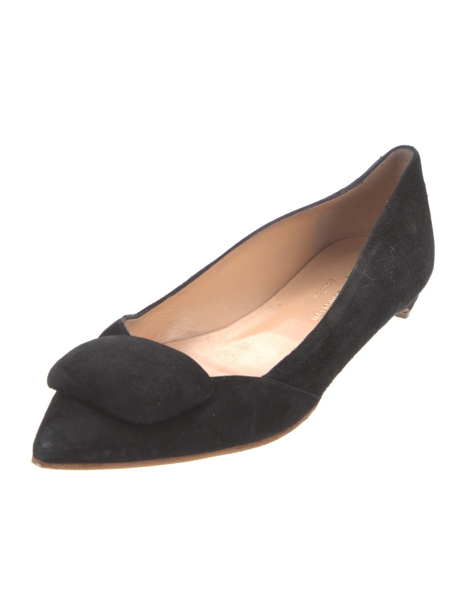 Rupert Sanderson Suede Flats