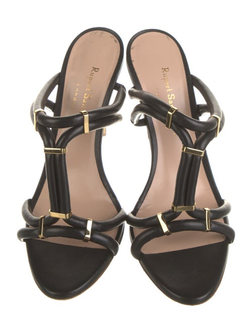 Rupert Sanderson Leather Slides